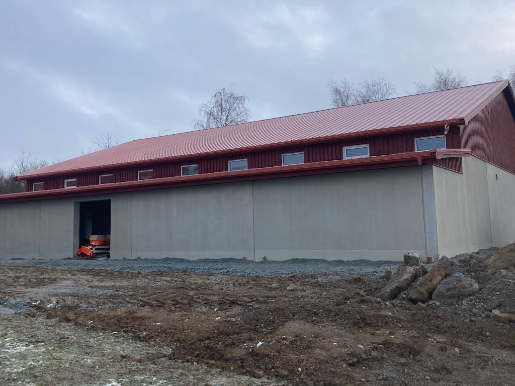 Nybyggnation i Ystad